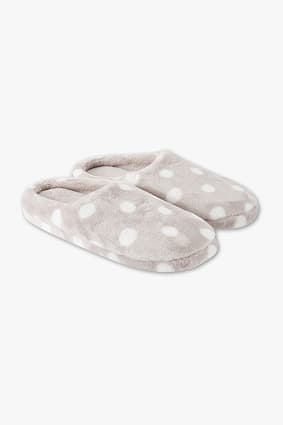 Trend - Hausschuhe - gepunktet