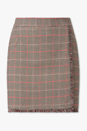 Damen - Rock - kariert