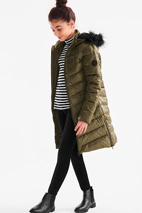 Laus V/êtements imperm/éables pour Fille avec imprim/é Animal Manteau de Pluie /à Capuche