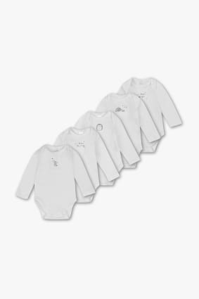 Baby bodysuit - organic cotton - 5 pack