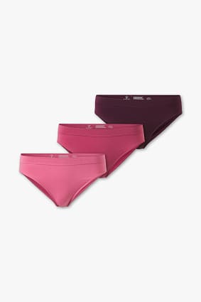 Mujer - Braguitas - Pack de 3 - Sin costuras