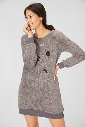 Trend - Set - Fleece bigshirt en slaapmasker - Idéfix