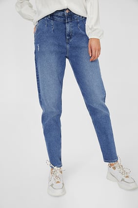 best jeans for big tummy and skinny legs