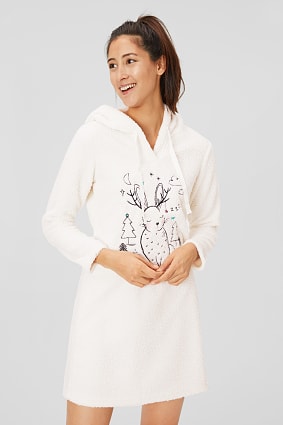 Trend - Fleece bigshirt