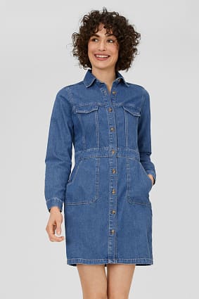 Damen - Jeanskleid