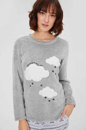 Trend - Fleece pyjamashirt
