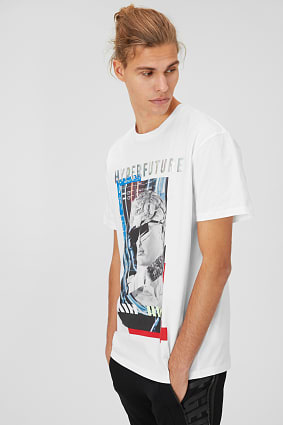 Herren - T-Shirt - Glanz Effekt