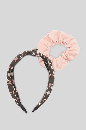 Promo - Set - cerchietto e fascia per capelli