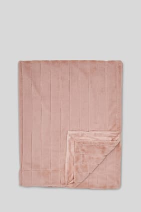 Tendencia - Manta de forro polar - De rayas