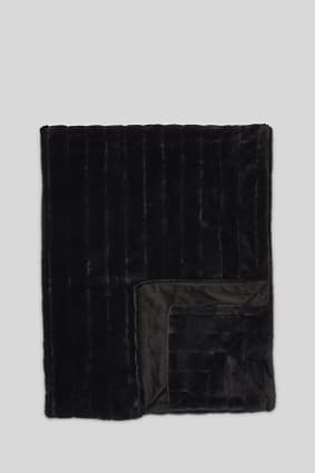 Trend - Fleecedecke - gestreift