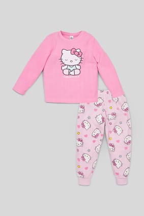 Sale - Hello Kitty - Fleece-Pyjama - 2 teilig