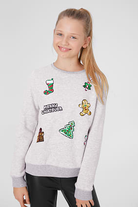 Promo - Sudadera navideña - Con brillos