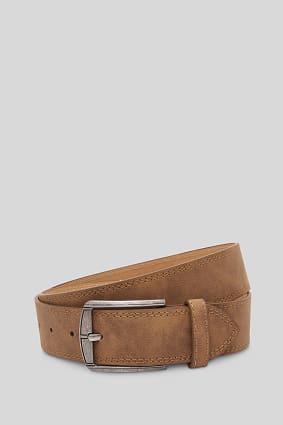 Men - Belt - faux leather