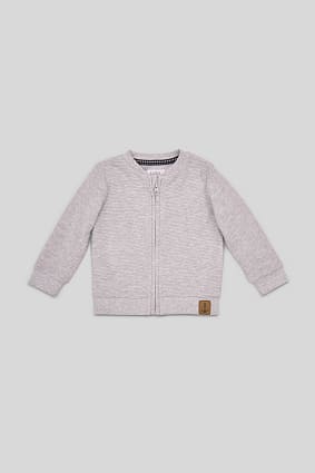 Bebés - Sudadera con cremallera para bebé - Algodón orgánico