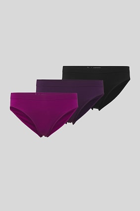 Femme - Culottes - pack de 3 - sans couture