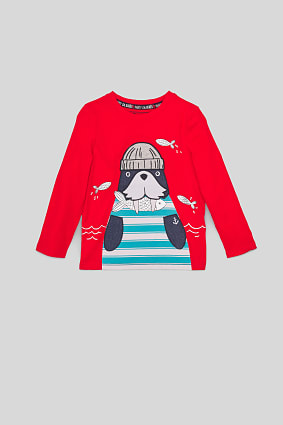 Bambini - Maglia a maniche lunghe - cotone biologico