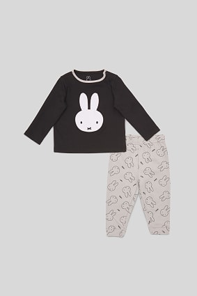 Bebés - Miffy - Pijama para bebé - Algodón orgánico - 2 piezas
