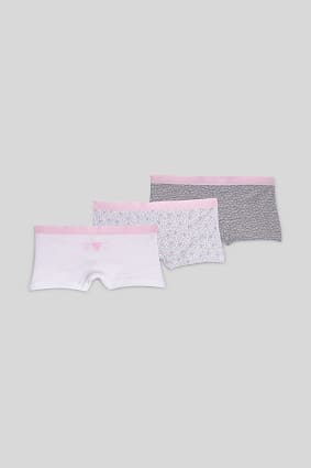 Bambini - Boxer - cotone biologico - pacco da 3