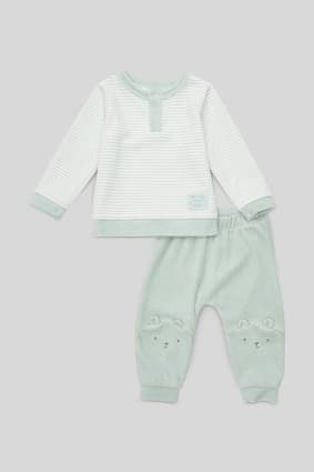 Bebés - Pijama de bebé - Algodón orgánico - 2 piezas