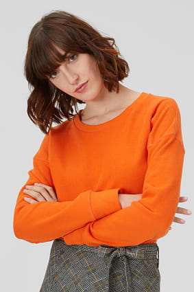 50 NUOVO C /& A Yessica leggeri Donna Pantaloni//sostanza Pantaloni Cachi-Tg 52 48 54 56