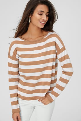 Sale - Basic jumper - striped