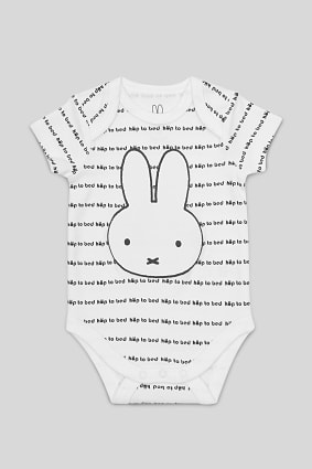 Babies - Miffy - baby bodysuit - organic cotton