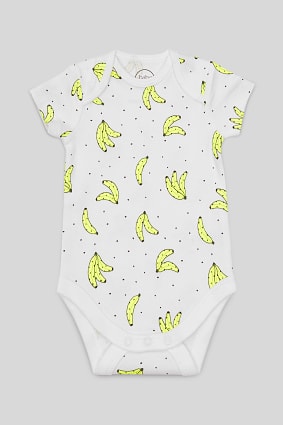Babies - Baby bodysuit - organic cotton - polka dot