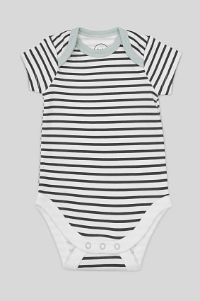 Babies - Baby bodysuit - organic cotton - striped