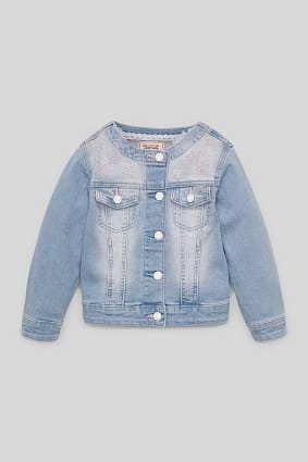 Kids - Denim jacket - shiny effect