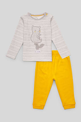 Babies - Baby pyjamas - organic cotton - 2 piece