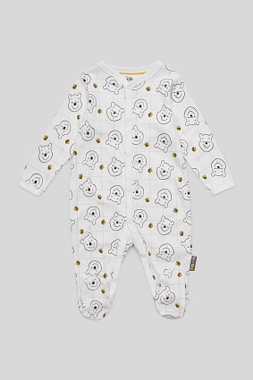 Babies - Winnie the Pooh - baby sleepsuit - organic cotton