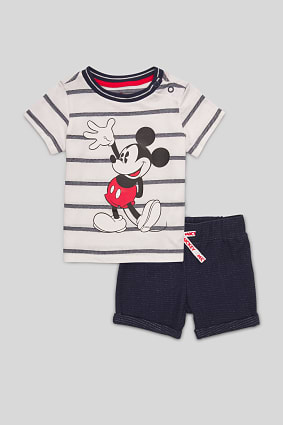 Babies - Mickey Mouse - baby outfit - organic cotton - 2 piece