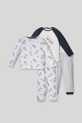 Babies - Baby pyjamas - organic cotton - 2 pack