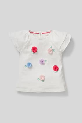 Babies - Baby short sleeve top - organic cotton
