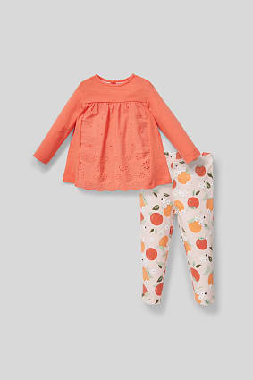 Babies - Baby outfit - organic cotton - 2 piece