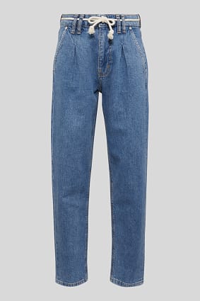 Women - THE MOM JEANS - recycled