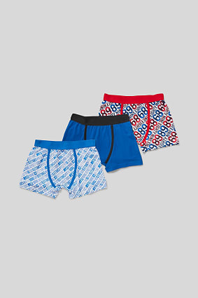 Kids - Boxer shorts - organic cotton - 3 pack