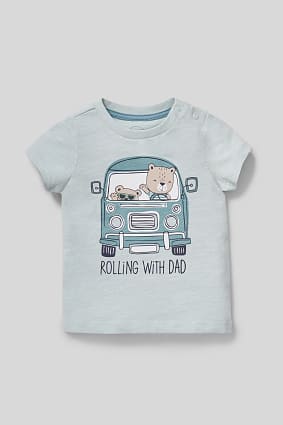 Babies - Baby short sleeve T-shirt - organic cotton