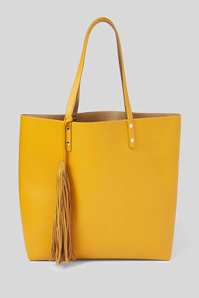 Women - Reversible bag - faux leather