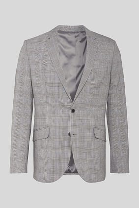 Men - Mix-and-match suit jacket - slim fit - check