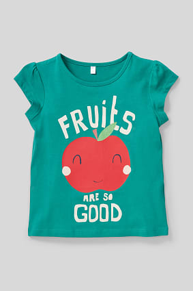 Kids - Short sleeve T-shirt - organic cotton - shiny