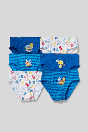 Kids - Fireman Sam - pants - organic cotton - 6 pack