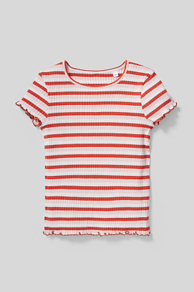 Kids - Short sleeve T-shirt - organic cotton - striped