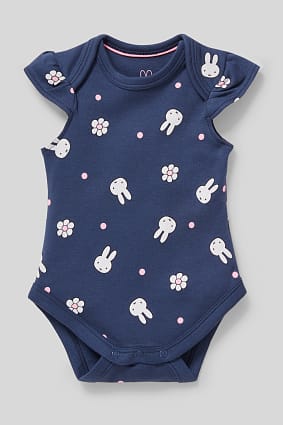Babies - Miffy - baby bodysuit - organic cotton - polka dot