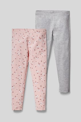 Kids - Leggings - organic cotton - 2 pack