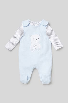 Babies - Romper set - organic cotton - 2 piece