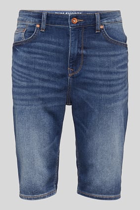 Muži - THE SHORT JEANS - Jog Denim
