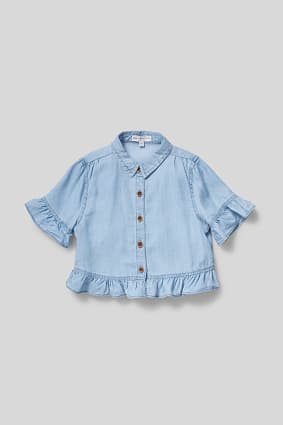 Kids - Denim blouse - organic cotton