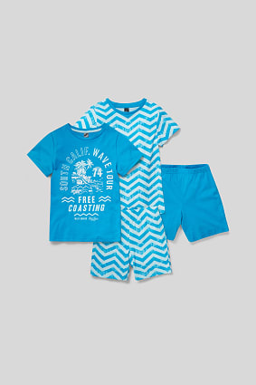 Kids - Short pyjamas - organic cotton - 2 pack