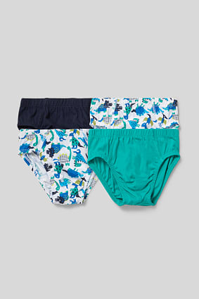 Kids - Briefs - organic cotton - 4 pack